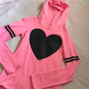 Pink hoodie